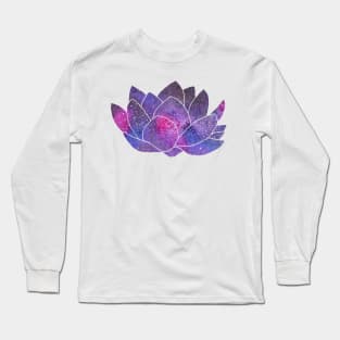 Galaxy lotus Long Sleeve T-Shirt